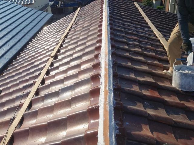 播磨町でモルロック塗りあげ